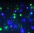 Гирлянда уличная УМС "Занавес" (Ш:2 м, В: 3 м, нить темная, мульти, без контр.)
