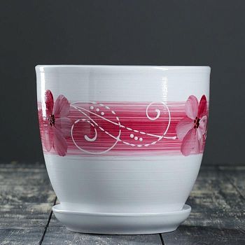 Горшок цветочный 2,5л с подставкой