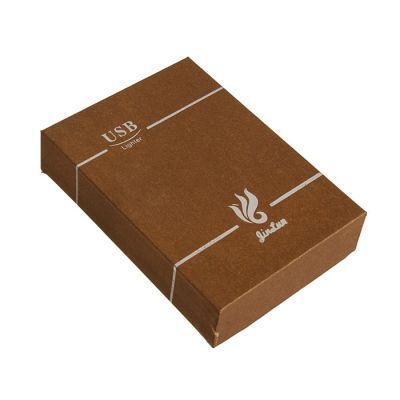 Зажигалка электронная в подарочной упаковке, USB, дуговая, цвет морской волны, 8.5х12 см