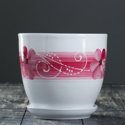 Горшок цветочный 2,5л с подставкой