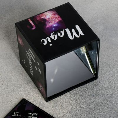 Копилка со светящимся шаром "Космо-кот", 7 х 7 см