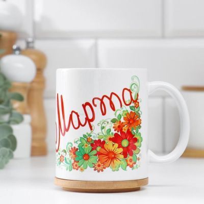 Кружка "8 марта", c нанесением