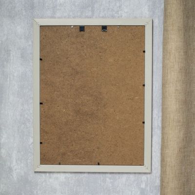 Фоторамка пластик 30х40 см "Джинса" бледно-розовая 44х34 см