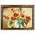 Гобеленовая картина "Подсолнухи" 34*44 см рамка микс