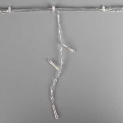 Гирлянда «Бахрома-арка» 1 × 1 м, IP20, прозрачная нить, 126 LED, свечение белое, 8 режимов, 220 В