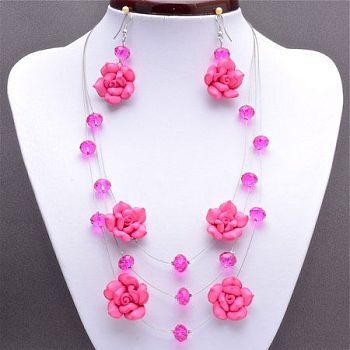 Комплект Хрусталь, пластик "Летнее настроение" арт.КП108