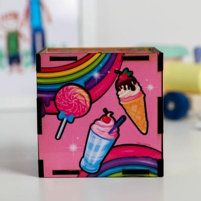 Копилка деревянная "На сладости"