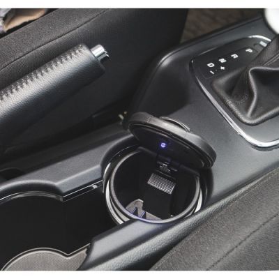 Стакан под мелочи с подсветкой  в подстаканник, мини