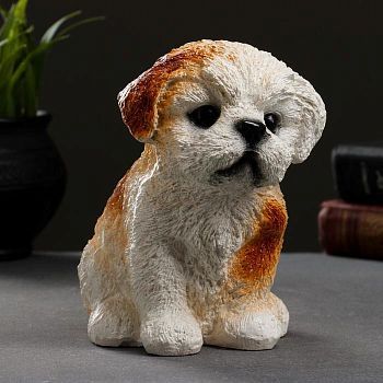 Копилка "Пухленький щеночек" 16х13х16см