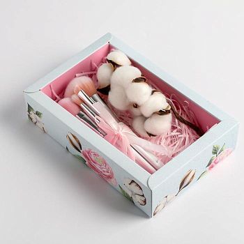 Подарочный набор с экодекором «Прекрасных мгновений», 14 × 22 × 5 см