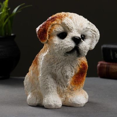 Копилка "Пухленький щеночек" 16х13х16см