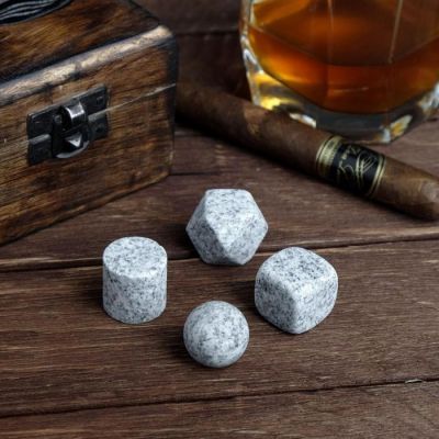 Набор камней для виски "Новых открытий", 4 шт