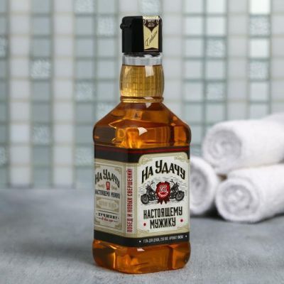 Гель для душа виски "На удачу" 250 мл аромат виски