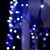 Гирлянда «Бахрома» 4 × 0.6 м, IP44, тёмная нить, 180 LED, свечение бело-синее, мигание, 220 В Гирлянда «Бахрома» 4 × 0.6 м, IP44, тёмная нить, 180 LED, свечение бело-синее, мигание, 220 В