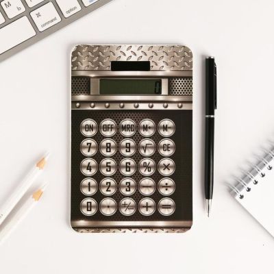 Набор Man rules: калькулятор, ручка, 16.5 х 21 см