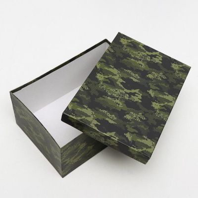 Набор коробок 3 в 1 "Камуфляж 2", 30,5 х 20 х 13 - 26 х 17,5 х 11 см