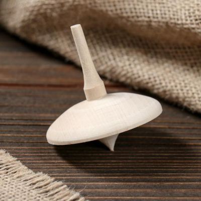 Волчок деревянный, d=5 см, бук