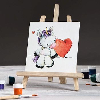 Мольберт, 37,5 х 26 х 22 см, массив сосны