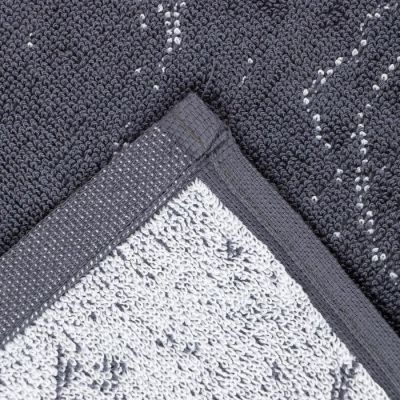 Полотенце именное махровое Этель "Никита" серый, 50х90см, 100% хлопок, 420гр/м2