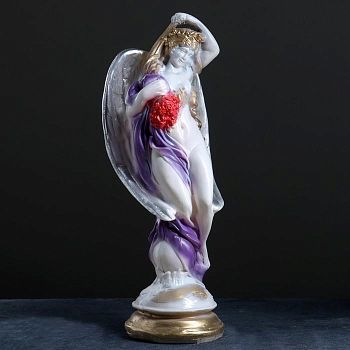 Фигура "Фортуна" белое золото, 63х24см МИКС