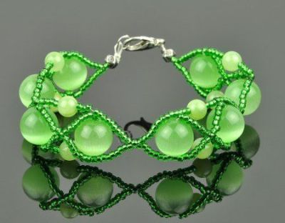 Браслет Кошачий глаз "Вадевиль" арт.КАП-913