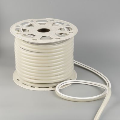 Гибкий неон Luazon Lighting 16 мм D-образный, IP67, 50 м, SMD2835, 120 LED/м, 220 В, свечение красное