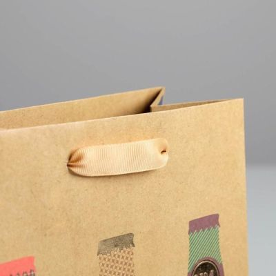 Пакет крафтовый вертикальный «Ты супер», MS 18 × 23 × 10 см