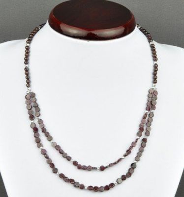 Колье Гранат "Рондо" арт.П2776