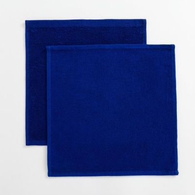 Набор полотенец в корзинке Экономь и Я "Моряк" 30*30 см-2шт,100% хл,  340 гр/м2