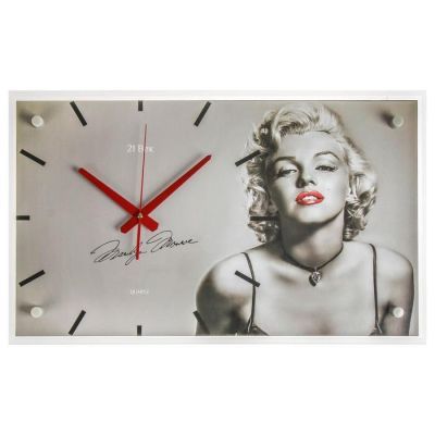 Часы настенные, серия: Люди, "Мэрилин Монро", 60х36  см, микс