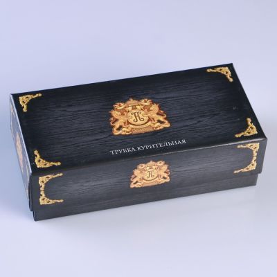 Трубка "Командор", рельефная, 4х14 см, микс