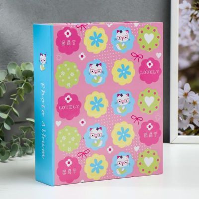 Фотоальбом "Детский" на 200 фото 10х15 см. 18,5х5х23см. ПП карм.