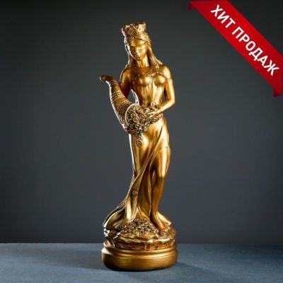 Фигура "Фортуна большая" бронза, 63х20х20см