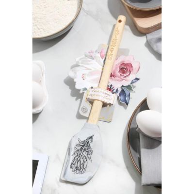 Силиконовая лопатка «Мрамор», 14 × 30 см