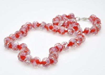 Бусы Муранское стекло  "Драгоценное сияние" арт. П2880