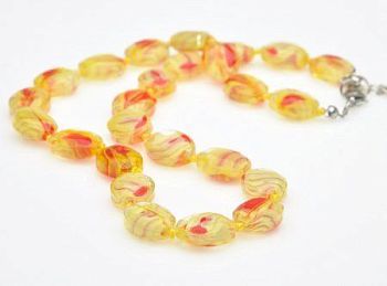 Бусы Муранское стекло  "Изольда" арт. П2883