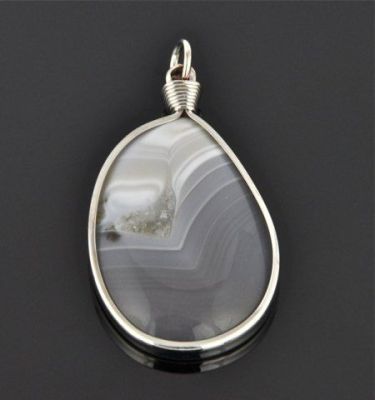 Подвеска Агат "Эмираты" арт. пНАГ-1080