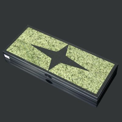 Нарды, с двухсторонней флорентийской мозаикой,  45х52х3 см, змеевик