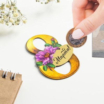 Магнит со скретч-слоем «8 Марта»