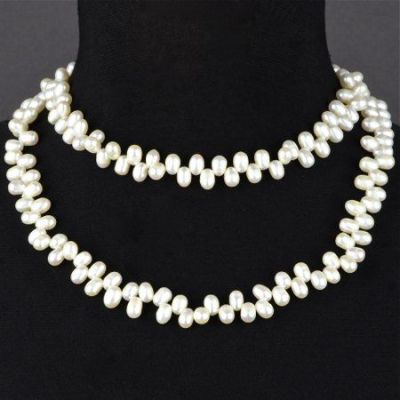 Бусы Жемчуг "Облепиха" арт.П3396