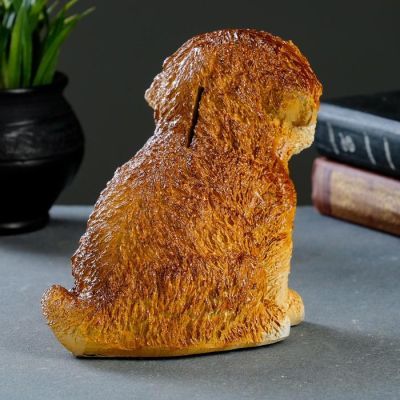 Копилка "Пухленький щеночек" 16х13х16см