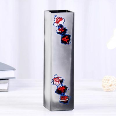 Ваза "Редьяр" квадр. олень-220  21см