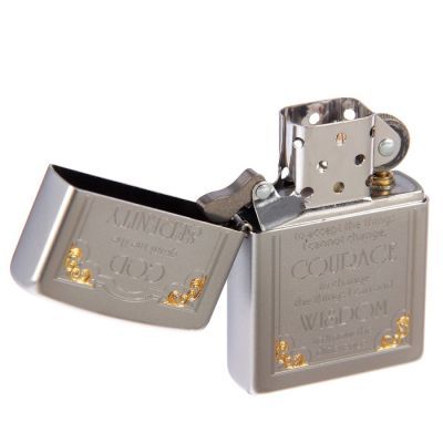 Зажигалка ZIPPO 28458 Classic с покрытием Satin Chrome