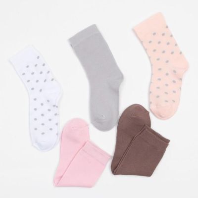 Набор женских носков KAFTAN "Расцветай“ 5 пар, р. 36-39 (23-25 см)