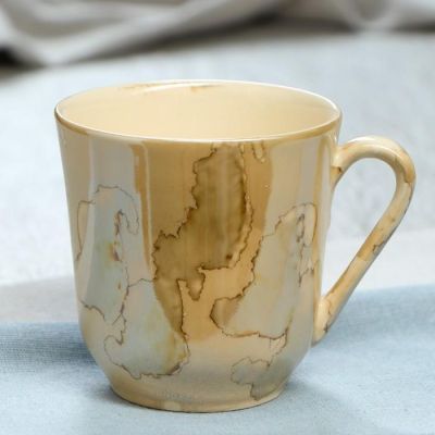 Кружка "Мрамор", деколь, керамика, 350 мл, микс