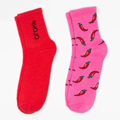 Набор женских носков KAFTAN "Огонь" 2 пары, р-р 36-40