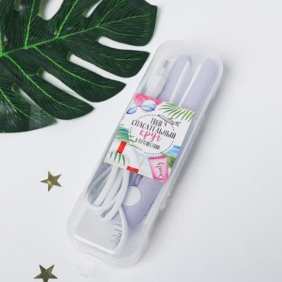 Набор щипцы-гофре Travel box, цвет МИКС, 25,5 х 22 см