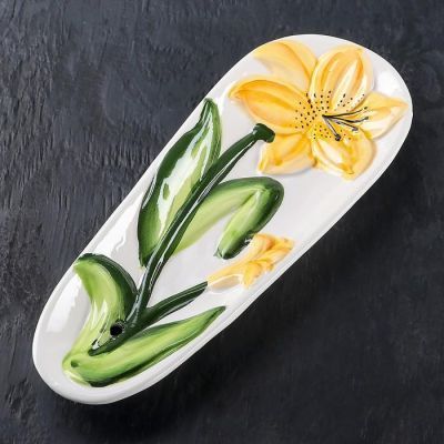 Подставка под ложку 25х10х2,5 см "Лилия"