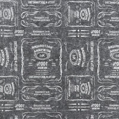 Бумага упаковочная тишью "100% мужик", 0,55 х 10 м