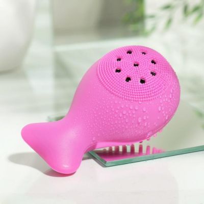 Щёточка для умывания «Верь в единорогов», 12 х 5,5 см